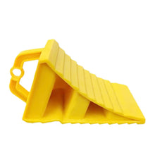 Load image into Gallery viewer, Multipurpose Anti-Slip Car Wheel Chocks RV Wheel Chocks Portable Tire Chocks Wear-Resistant Tire Stopper for Trucks RVs
