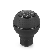 Load image into Gallery viewer, 5 Speed Car Gear Shift Knob Cover Shift Lever Gear Level Knob Shift Head Leather＆Aluminium For M8 M10 M11 M12
