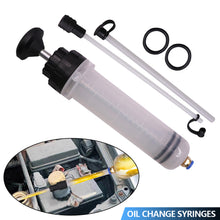 Load image into Gallery viewer, 200cc 500cc Car Fluid Extractors Pumps Oil Change Syringes With Hose Manual Fuels Suction &amp; Filler Fluid Automotive Oil Change Evacuator
