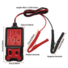 Load image into Gallery viewer, Universal 12V Car Relay Tester Voltage Tester Automotive Electronic Relay Tester LED Indicator Light Car Battery Checker
