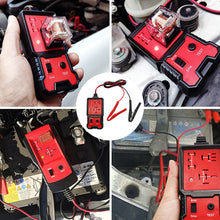Load image into Gallery viewer, Universal 12V Car Relay Tester Voltage Tester Automotive Electronic Relay Tester LED Indicator Light Car Battery Checker
