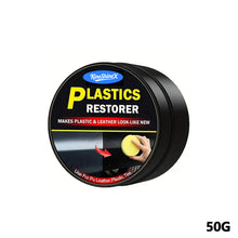 Load image into Gallery viewer, Car Interior Plastic Restorer Polish Panel Renewal Wax Coating Leather Plastic Rubber Repair Auto Reconditioning Cream Care
