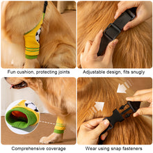 Load image into Gallery viewer, Dog Elbow Brace Protector Pet Knee Pads Front Leg Joint Protection Anti-Lick Wound Soft Breathable Pain Relief Shoulder Support for Canine Elbow
