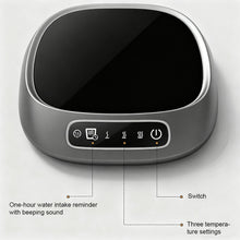 Load image into Gallery viewer, Thermostatic Heating Coaster Cup Heater Mug Warmer 3 Gear 75°C Hot Tea Makers Electric Mini Induction Cooker Coffee Heating Pad
