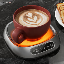 Load image into Gallery viewer, Thermostatic Heating Coaster Cup Heater Mug Warmer 3 Gear 75°C Hot Tea Makers Electric Mini Induction Cooker Coffee Heating Pad

