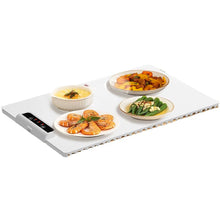 Load image into Gallery viewer, Electric Food Warmer Foldable Warming Tray Plate Warmer with 3 Temperature Levels 60°C-100°C Fast Heating Mat Warm Tray Winter Supplies
