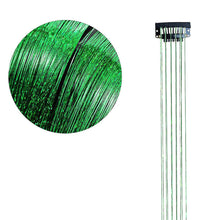 Load image into Gallery viewer, 1/6Pcs Colorful Long Straight Hair Pieces Synthetic Clip-in Hair Extensions Synthetic High Temperature Fiber Wig for Daily Use Party
