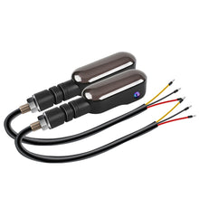 Load image into Gallery viewer, 2Pcs Motorcycle Projection Turn Signal Light Motorcycle LED Turn Signal Light Led Environment Turn Signal Light Highlight Warning Light
