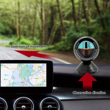 Load image into Gallery viewer, Multifunction Car Slope Inclinometer Level Tilt Gauge Indicator Slope Meter Gradient Balancer for Outdoor Camping Vehicle Compass
