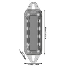 Load image into Gallery viewer, Solar Powered Car Warning Light LED Flashlight Indicator In-Night Caution Strobe Warning Light Running Lamp Clear For Motorcycle E-Bike
