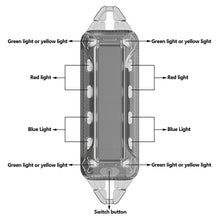 Load image into Gallery viewer, Solar Powered Car Warning Light LED Flashlight Indicator In-Night Caution Strobe Warning Light Running Lamp Clear For Motorcycle E-Bike
