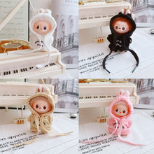 Load image into Gallery viewer, Mini Labubu Clothing Hoodie Pants For 10.5cm Labubu 4.0 The Monsters Pin for Love Series Doll Clothes Outfit Accessories
