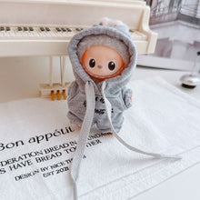 Load image into Gallery viewer, Mini Labubu Clothing Hoodie Pants For 10.5cm Labubu 4.0 The Monsters Pin for Love Series Doll Clothes Outfit Accessories
