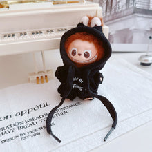 Load image into Gallery viewer, Mini Labubu Clothing Hoodie Pants For 10.5cm Labubu 4.0 The Monsters Pin for Love Series Doll Clothes Outfit Accessories
