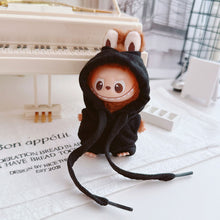 Load image into Gallery viewer, Mini Labubu Clothing Hoodie Pants For 10.5cm Labubu 4.0 The Monsters Pin for Love Series Doll Clothes Outfit Accessories
