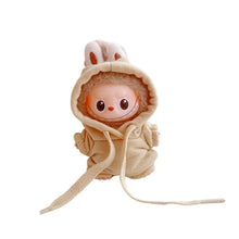 Load image into Gallery viewer, Mini Labubu Clothing Hoodie Pants For 10.5cm Labubu 4.0 The Monsters Pin for Love Series Doll Clothes Outfit Accessories
