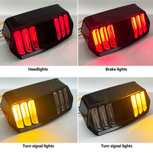 Load image into Gallery viewer, 12V Motorcycle Signal Lights Brake Turn Light Light Flowing Taillight DRL Daytime Running Lamp Brake Light
