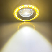 Load image into Gallery viewer, 2Pcs 30W Car Fog Lights Driving DRL Lamp COB Angel Eye 64/76/89mm Ambient Lamps Waterproof Daytime Running Bulb Headlight DC 12V

