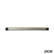 Load image into Gallery viewer, Universal Dual Color Motorcycle LED Turn Signal Light &amp; DRL Amber White Moto Flasher Ring Fork Strip Lamp Flowing Flashing Blinker
