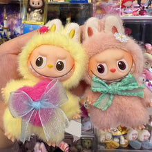 Load image into Gallery viewer, For Mini Labubu 4.0 The Monsters Pin for Love Series Spring in the Wild Animal Jumpsuit Set For Labubu Doll Accessories Gift
