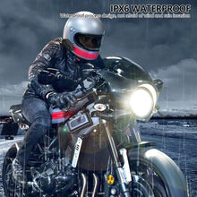 Load image into Gallery viewer, Bluetooth 5.3 Motorcycle Helmet Bluetooth Headset Wireless Hands-free Calling &amp; Music Player IP67 Waterproof Intercom Communication System
