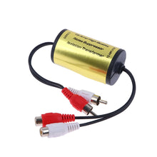 Load image into Gallery viewer, Car Audio Filter for Anti-Interference &amp; Noise Filtering Audio Source Purification Sound Quality Enhancement
