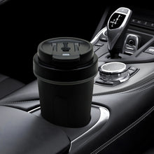 Load image into Gallery viewer, 12V/24V 500ml Smart Car Heating Cup 316 Stainless Steel Electric Kettle for Vehicle Auto Boiling Water Warmer Bottle Thermos Travel Office
