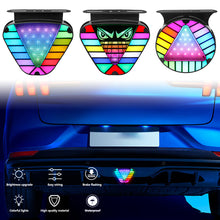 Load image into Gallery viewer, Car Truck Colorful Brake Signal Lamp Triangle Sporty LED Rear Fog Light Tail Third Brake Lamp Tail Stop Strobe Light LED Light
