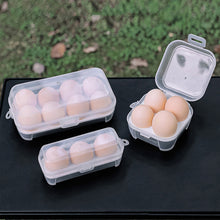 Load image into Gallery viewer, Outdoor 3 4 8Grid Egg Box Simulation Egg Tray Portable Picnic Camping Henapple Protection Case Household Anti-Fall Storage Box
