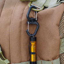 Load image into Gallery viewer, 360 Degree Backpacks Carabiner with Swivels Portable S Shape Chain Hook Camping Double Hook Backpacks Buckles Camping Accessory
