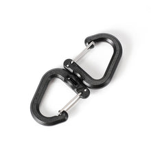 Load image into Gallery viewer, 360 Degree Backpacks Carabiner with Swivels Portable S Shape Chain Hook Camping Double Hook Backpacks Buckles Camping Accessory
