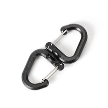 Load image into Gallery viewer, 360 Degree Backpacks Carabiner with Swivels Portable S Shape Chain Hook Camping Double Hook Backpacks Buckles Camping Accessory
