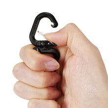 Load image into Gallery viewer, 360 Degree Backpacks Carabiner with Swivels Portable S Shape Chain Hook Camping Double Hook Backpacks Buckles Camping Accessory
