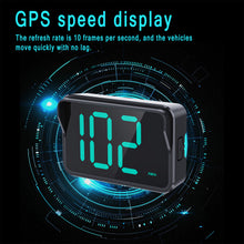 Load image into Gallery viewer, Car HUD Speed Meter Head Display Digital GPS Speedometer KMH MPH Dispaly Plug and Play with Installation Bracket for Vehicle Truck Motorcycle Auto Part Accessories
