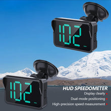 Load image into Gallery viewer, Car HUD Speed Meter Head Display Digital GPS Speedometer KMH MPH Dispaly Plug and Play with Installation Bracket for Vehicle Truck Motorcycle Auto Part Accessories
