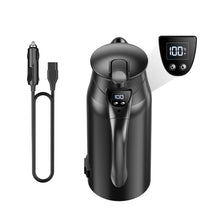 Load image into Gallery viewer, Universal 12V/24V 0.8L 1.2L Large Capacity Smart Car Heating Cup Car Electric Kettle Stainless Steel Water Boiler Thermos for Truck Travel Office Vehicle
