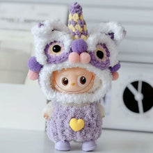 Load image into Gallery viewer, For 10.5cm Labubu Doll Clothes Red Festival Clothing Red Awakening Lion Clothing Set Dolls Accessories Cute Decoration Little Cloths
