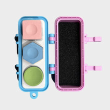 Load image into Gallery viewer, Three-Hole Billiard Chalk Powder Storage Box With Lanyard Anti-Stain And Anti-Knock Multi-Shape Chalk Box Billiard Supplies
