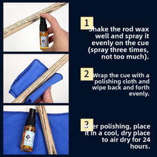 Load image into Gallery viewer, 20ML Billiard Cue Maintenance Oil Anti-crack Clean Brighten Multi-effect Cue Oil Front Limb Rear Handle Care Supplies
