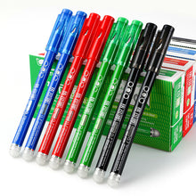 Load image into Gallery viewer, 4PCS Heat Erasable Pens Bullet Nib Colored Heat Sensitive Erasable Gel Pen 0.7MM Smooth Writing Black Blue Red Green Ink
