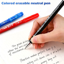 Load image into Gallery viewer, 4PCS Heat Erasable Pens Bullet Nib Colored Heat Sensitive Erasable Gel Pen 0.7MM Smooth Writing Black Blue Red Green Ink
