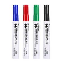 Load image into Gallery viewer, 1Pc Whiteboard Marker 2.0mm Nib Black Blue Red High-Volume Ink Office Teaching Pen Clear Handwriting &amp; Easy Erasure
