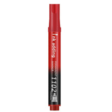 Load image into Gallery viewer, 4Pcs/Set Permanent Marker Pen Waterproof Ink Fine Point Black Blue Red Oil Ink 2-3mm Round Toe Fine Color Marker Pens
