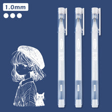 Load image into Gallery viewer, Creative White Ink Gel Pen 1mm Highlight Marker Pen for Student Stationery Drawing Art Writing School Supplies
