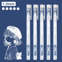 Load image into Gallery viewer, Creative White Ink Gel Pen 1mm Highlight Marker Pen for Student Stationery Drawing Art Writing School Supplies
