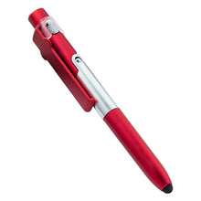Load image into Gallery viewer, 4 In 1 Multi-Function Ballpoint Pen With LED Light Fold Phone Holder Night Read Writing Pencil Office Student Stationery Tools
