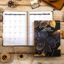 Load image into Gallery viewer, 2026 Planner Notebook Weekly and Monthly Calendar Plan from January to December A5 (6.5"x 8.5") Acaden 12-month Work Plan
