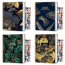 Load image into Gallery viewer, 2026 Planner Notebook Weekly and Monthly Calendar Plan from January to December A5 (6.5"x 8.5") Acaden 12-month Work Plan
