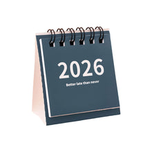 Load image into Gallery viewer, 2025.6-2026.12 Mini Simple Calendar Small Desk Calendar Creative Coil Calendar Planner Desktop Decoration Office Stationery
