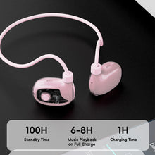 Load image into Gallery viewer, 5.3 Bone Conduction Clip-On Bluetooth Headphones Open-Ear Long Battery Life Sports Headphones for Outdoor Cycling Driving.
